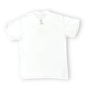 Gildan Co-Edikit White Camping Let It Glow Graphic Shirt Medium thumbnail 4