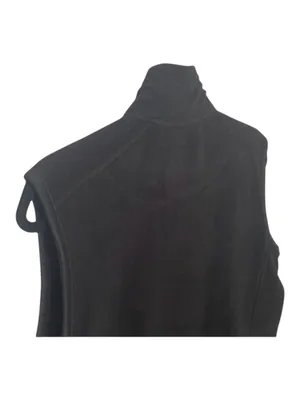 new Cutter & Buck 𖦹 Full Zip Soft Warm Cozy Classic Fleece Vest 𖦹 Black 𖦹 Large thumbnail 8