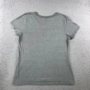 Alabama Crimson Tide T-Shirt Women L V-Neck Gray Graphic NCAA Grunge 90s Sporty‎ thumbnail 2