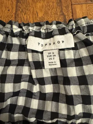 Topshop Cropped Long Sleeve Top thumbnail 3
