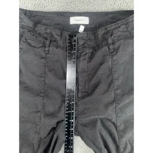 Level 99 Pants Women 31 Straight Leg Linen Utility‎ Outdoor Casual Preppy thumbnail 4
