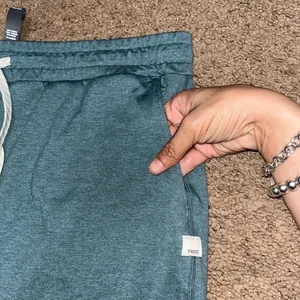 VUORI Performance‎ DreamKnit Jogger Heathered Teal XL thumbnail 4