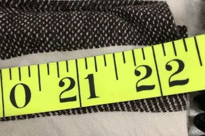 H&M elastic waist stripe wide Leg Trouser Pants W/Pockets women’s 14 thumbnail 11