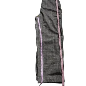 Aritzia Wilfred wool cashmere blend plaid trouser pants 6 thumbnail 4