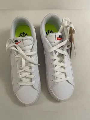 Nike Women's Court Legacy Next Nature White Beige Low-Top Sneakers Size 6.5 thumbnail 4
