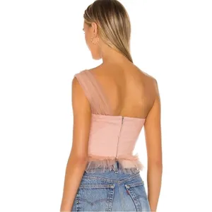 Revolve Marnie Top in Champagne Pink NBD xs thumbnail 3