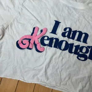 BARBIE THE MOVIE "I Am Kenough" Cropped T Shirt Size Small thumbnail 3