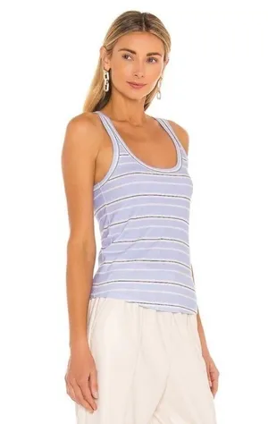 JONATHAN SIMKHAI Mary Tank In Sky Spring Stripe thumbnail 3