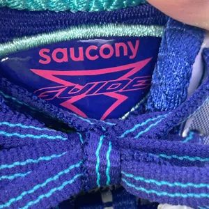 Saucony‎ Guide 8 Womens 8.5 Running Shoes Silver Blue Pink S10256-1 PowerGrid thumbnail 5