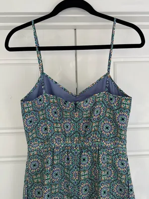 J. Crew Printed Seaside Cami Dress - size 0 thumbnail 4