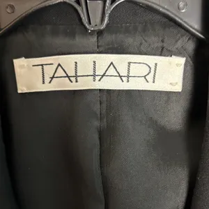 Tahari Black Tailored coat dress thumbnail 5