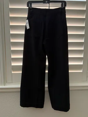 Anthropologie The Colette Ponte Crop Wide-Leg Pants by Maeve Size 25 thumbnail 3