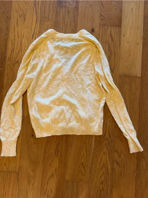 J. Crew Cream Yellow Button-Up Knit Cardigan thumbnail 2