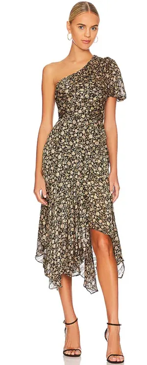 ASTR The Label Santorini Midi Dress Size Medium thumbnail 1