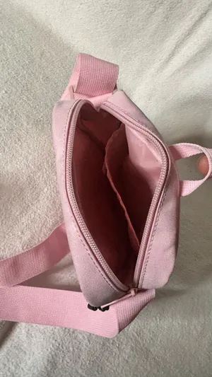 New Champion Pink Nylon Crossbody Bag with Adjustable Strap Pink Interior NWT thumbnail 6