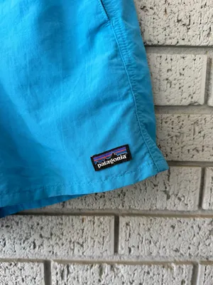 Patagonia Baggies 5” Shorts Bright Blue Women’s Size Small thumbnail 3