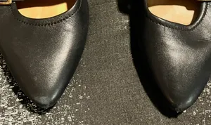 Womens sz 8.5 Vionic Elena Black Pointed Toe Slingback Mary Jane Flats thumbnail 11