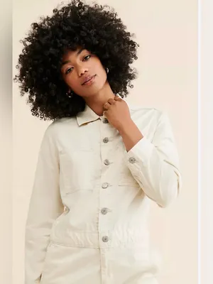 Levi’s Iconic Denim Coverall Jumpsuit NWT $128 small thumbnail 2