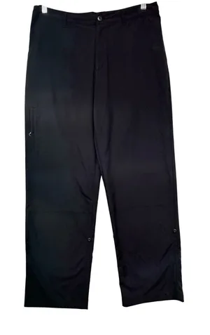 Patagonia Womens Hiking Pants Black Size 14 Straight Leg‎ Outdoor Trail Trousers thumbnail 1