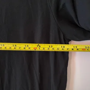 Aday Black Essentialist Short Sleeve T-Shirt Stretchy Oversized Women size Small thumbnail 8