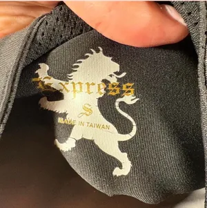 Express Black Ski Jacket with Gold Trim thumbnail 4