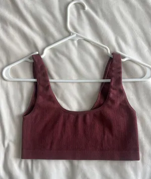 By Together Maroon crop top thumbnail 2