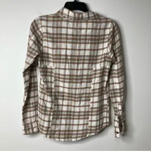 NWT BKE plaid flannel button down shirt‎ size XS thumbnail 5