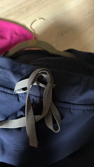 FIGS Navy Scrub Jogger Pants + Top Set thumbnail 3