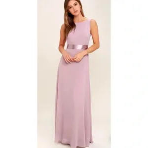 Lulus NWT That Special Something Mauve Maxi Dress Size Small thumbnail 13