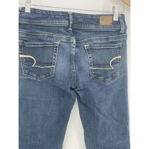 AMERICAN EAGLE ORIGINAL BOOT CUT WOMENS JEANS‎ Size 6 DARK BLUE Q0006 thumbnail 6