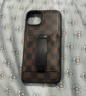 Walli Brown and black checkered iPhone 14 Plus case thumbnail 1