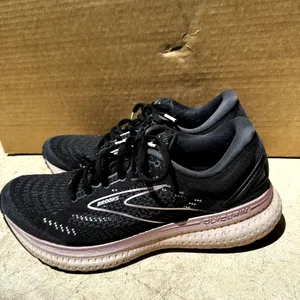 Brooks Glycerin 19 Running Shoes DNA LOFT Classic Fit Black White 11D Wide thumbnail 4