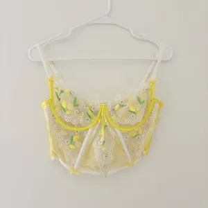 for love and lemons lemon daisy bustier thumbnail 2