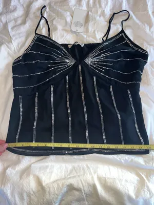 Abercrombie & Fitch Beaded Cami Tank thumbnail 10