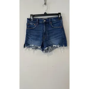Abercrombie & Fitch The Cut Off High Rise Denim Short Women’s Size 25 / 0 2713 thumbnail 2