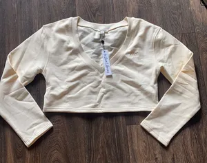 For Love & Lemons Cropped Sweater thumbnail 1
