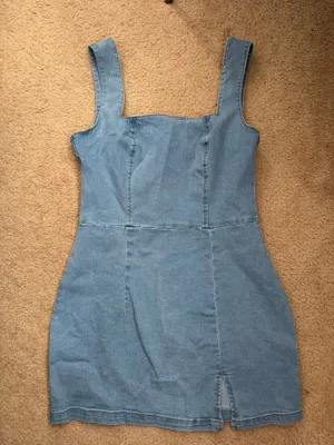 Jean Dress Blue Size M thumbnail 1