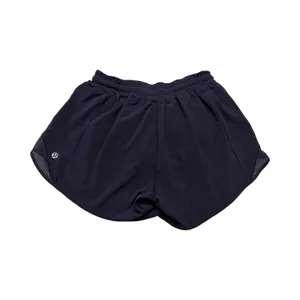 Lululemon Hotty Hot High-Rise Lined Shorts Navy Blue 2.5" Inseam Size 6 W7AGTS thumbnail 4