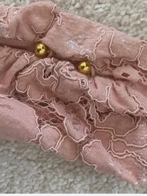 Wayf Emma Puff Sleeve Women’s Blush Size Medium Floral Lace with Cami thumbnail 5
