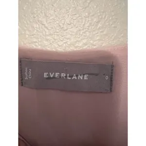 EVERLANE‎ Goweave Pale Pink Slip Dress Women’s Size 0 Side Zip thumbnail 3