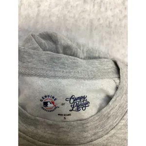 Atlanta Braves MLB Sweatshirt Womens‎ Small Gray Raglan Sleeve Campus Lifestyle thumbnail 7