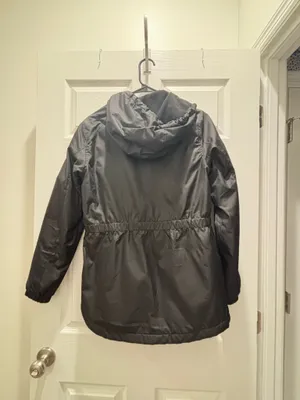 Black rain jacket  thumbnail 2