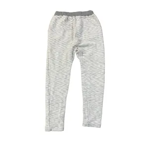 The Fifth Label Heathered Light‎ Gray pull on casual lounge pants 100% co… thumbnail 2