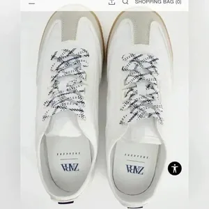 Zara casual womens sneakers size 6 NWT Perfect for a vacation trip or any day thumbnail 5
