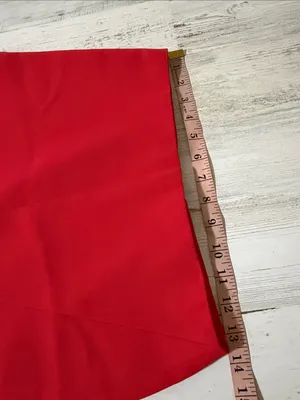 Alice + Olivia Red Asymmetrical Wrap Mini Skirt Poppy Red thumbnail 8