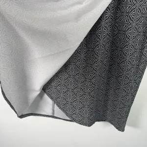 RipSkirt‎ Hawaii Beach Swimsuit Cover Up Midi Skirt Black Geometric Womens Large thumbnail 4