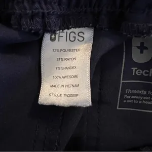 FIGS High Waisted Yola Skinny Cargo Pockets Women Size XS/P Blue PO 1356 thumbnail 11