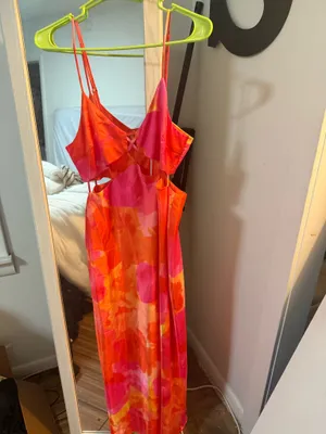 Fortunate One Maxi Dress Pink thumbnail 2