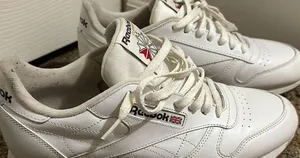 Reebok White Classic Leather Shoe thumbnail 5