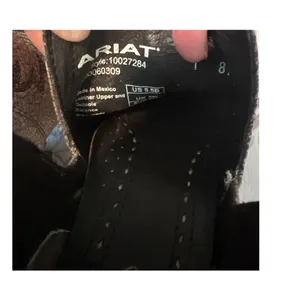 Ariat Dixon Embroidered leather pull-on bootie Blanco Size 5.5 B EUR 36 M thumbnail 7